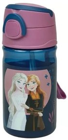 Disney Jégvarázs Sisters műanyag kulacs akasztóval 350 ml