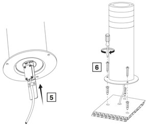 Kültéri lámpa RINO 1xE27/12W/230V IP54 74 cm fekete