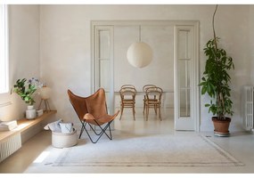 Krémszínű mosható kézi szövésű pamut szőnyeg 170x240 cm Cuisine Natural – Lorena Canals