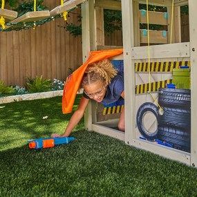 NERF BATTLE FORT kerti játszótér 4,45x1,84 m