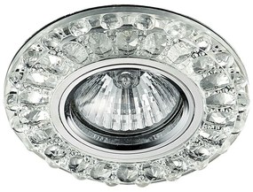 PREZENT 71093 ELEGANT DOUBLE LIGHT Kristály Spot Lámpa Króm GU10 IP20