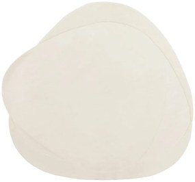 Fehér gyapjú szőnyeg 150x150 cm Olsen – Asiatic Carpets