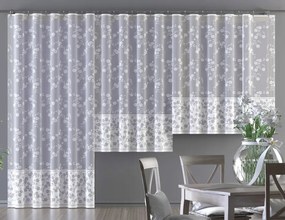 Mg Függöny 619/92 Fehér 350x160cm Kész Szalaggal M