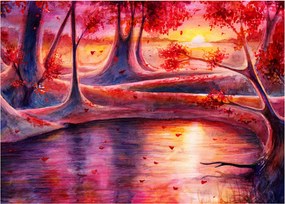 Egy varázslatos erdő képe (70x50 cm)