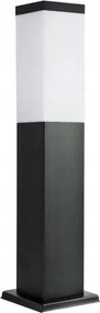 Kerti világító oszlop szögletes 45x8 cm fekete IP44 Su-ma