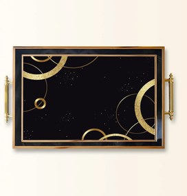 Üveg tálca, 38×24 cm – TPA9914