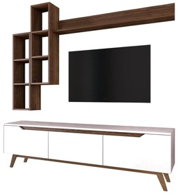 Nappali fal Mitevu 10 (fehér + dió) . 1095672