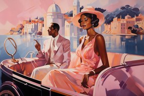 Poszter 60x40cm Találkozás a Riviérán