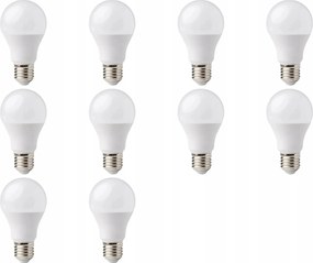 Led izzó Hagyományos Led Nagy Menetes E27 12W Hideg 6500K Készlet 10 db