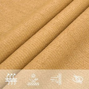 háromszög alakú HDPE napvitorla 160 g/m² 3,6x3,6x3,6 m