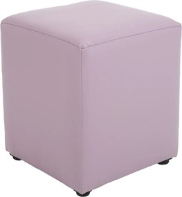 Cube puff - műbőr, lila - 21897 R