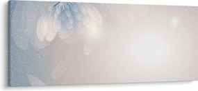 Kép - havas virágok (120x50 cm)