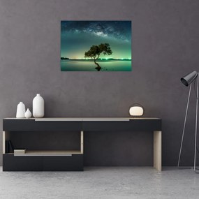 Az éjszakai égbolt képe (70x50 cm)