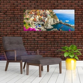 Kép - Manarola olasz falu (120x50 cm)