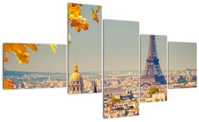 Modern festmény - Párizs - Eiffel -torony (150x85cm)