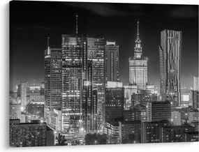 Kép - Fekete-fehér New York (70x50 cm)