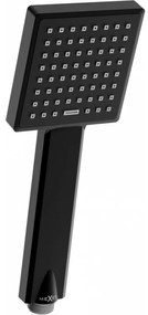 Mexen R-45 1-funkciós kézi zuhanyfej, fekete - 79545-70