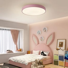 Brilagi - LED dimmelhető mennyezeti lámpa POOL LED/60W/230V 3000-6000K 60 cm rózsaszín+távirányító