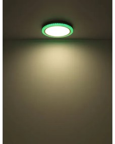 Globo 41372-24 - BOLLY LED RGBW mennyezeti lámpa, 20W, 230V, dimmelhető, DO