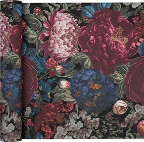 Dekoratív tapéta mesésen színes virágbimbó minta a Flizelinen