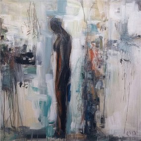 Fotótapéta Flizelin Szoba tapéta Rejtélyes figura 250x250 Ragasztó