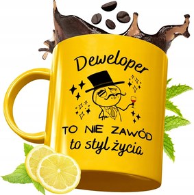 Prémium Arany Bögre Fejlesztőnek Ajándék Nyomtatott Fotóval