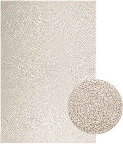 vidaXL ZIZUR krém juta hatású beltéri és kültéri szőnyeg 160x230 cm
