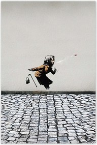 Poszterek 60x90 Banksy Nagymama Achoo Tüsszentés