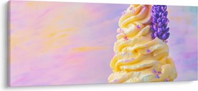Kép - Levendulás fagylalt (120x50 cm)