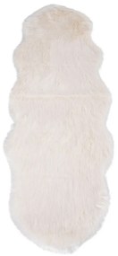 Krémszínű szintetikus futószőnyeg 60x180 cm – House Nordic