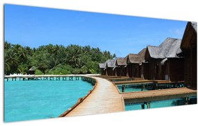 A Maldív-szigetek képe (120x50 cm)