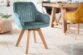 LIVORNO design forgatható szék - kék