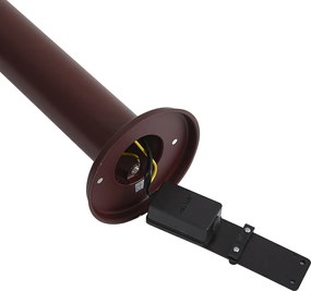 Modern kültéri lámpa sötétvörös 50cm IP44 - Gleam