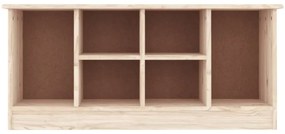 ALTA tömör fenyőfa cipőszekrény 100x35x45 cm