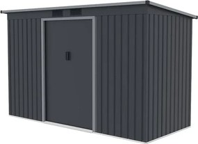 bádog kerti ház LANITPLAST HALLE 94 ANTRACIT LG4024