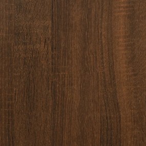 sonoma tölgy színű szerelt fa tálalószekrény 100 x 36 x 85 cm