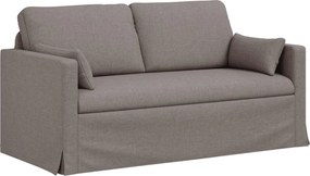 vidaXL Kanapé Tópszínű 158 x 78 x 80 cm szövet