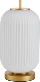 Italux Olmeto TB-28798-1-GD-WH Asztali lámpa 1x40W/E27 IP20