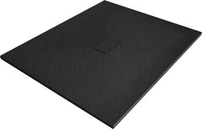 Mexen Hugo téglalap alakú SMC zuhanytálca 110 x 100 cm, fekete - 42701011