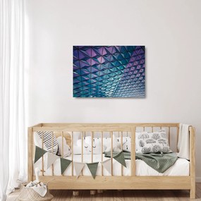 Kép-szín struktúra (üvegen) (70x50 cm)