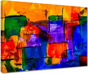 Vászonképek 40x30 Absztrakt Hálózat