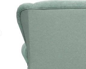 Mentazöld kordbársony heverő Lord – Ropez