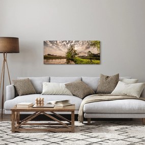 Természet kép sugarakkal (120x50 cm)
