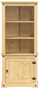 Corona tömör fenyőfa magasszekrény 74 x 38 x 170 cm