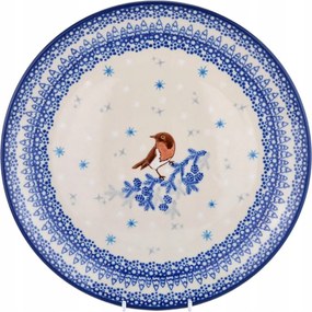 Ebédlő tányér 25cm Ceramika Artystyczna Bolesławiec