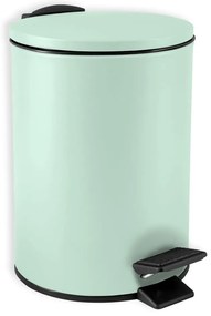 Mentazöld acél pedálos szemetes 3 l Adelar – Spirella