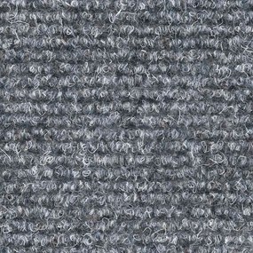 30 db öntapadós lépcsőszőnyeg, 65 x 21 x 4 cm, világosszürke, nagy félkör alakú