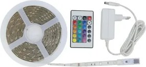 Rabalux led szalag strip 5méteres 19w ip44 távirányítóval fehér 30 led/m, 10cm-enként vágható