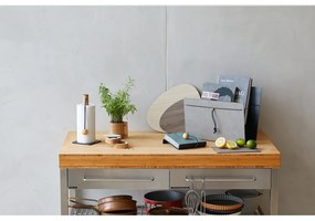 Antracitszürke papírtörlő tartó ø 13 cm Hippo – LIND DNA