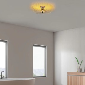 Karsortel N-639-1 arany fém függőlámpa, Ø56 cm